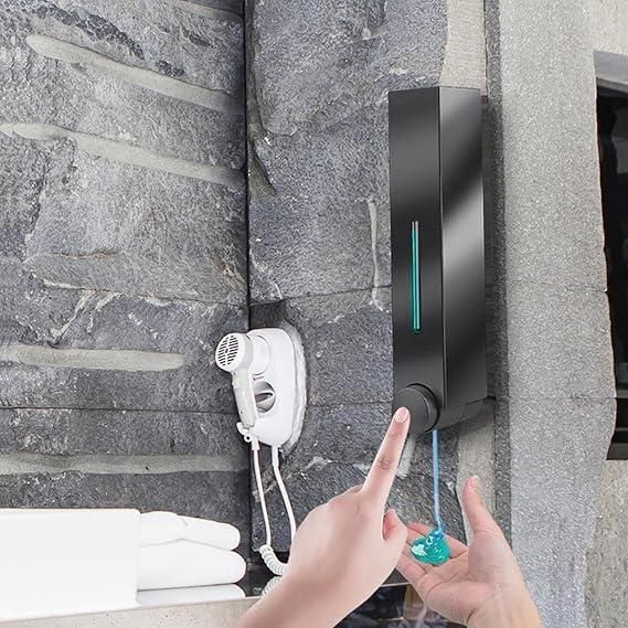 Wall Mounted Manual Push-Button Liquid Soap Dispenser